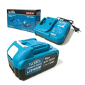Kit Bateria Recargable + Cargador Azul