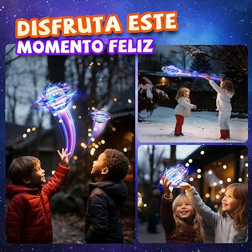 Spinner Bola Voladora LED Carga USB