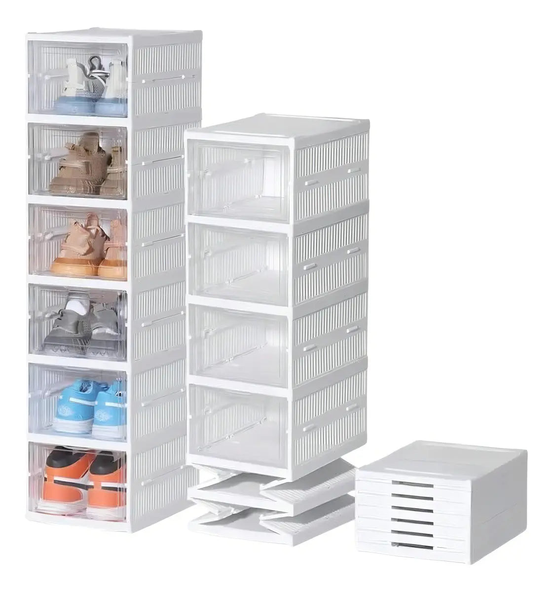 6 organizadores de zapatos