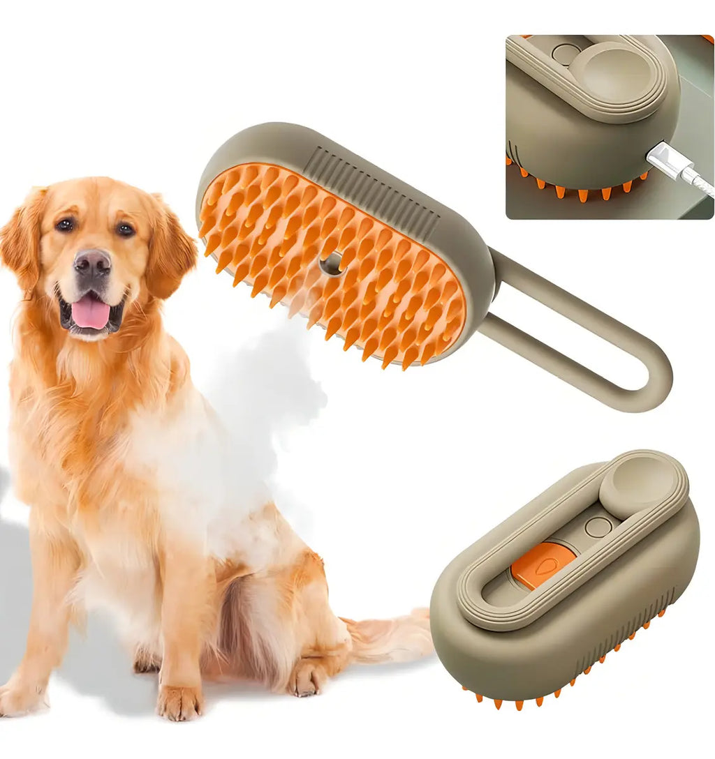 ✅ Cepillo 2 en 1 para mascotas Colgante