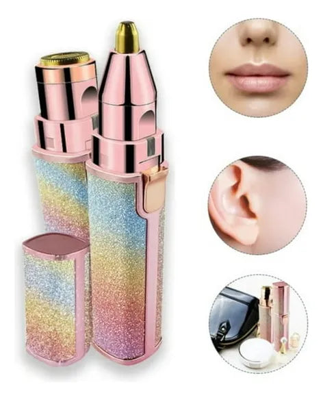 Depilador Facial Cejas nariz 2 en 1