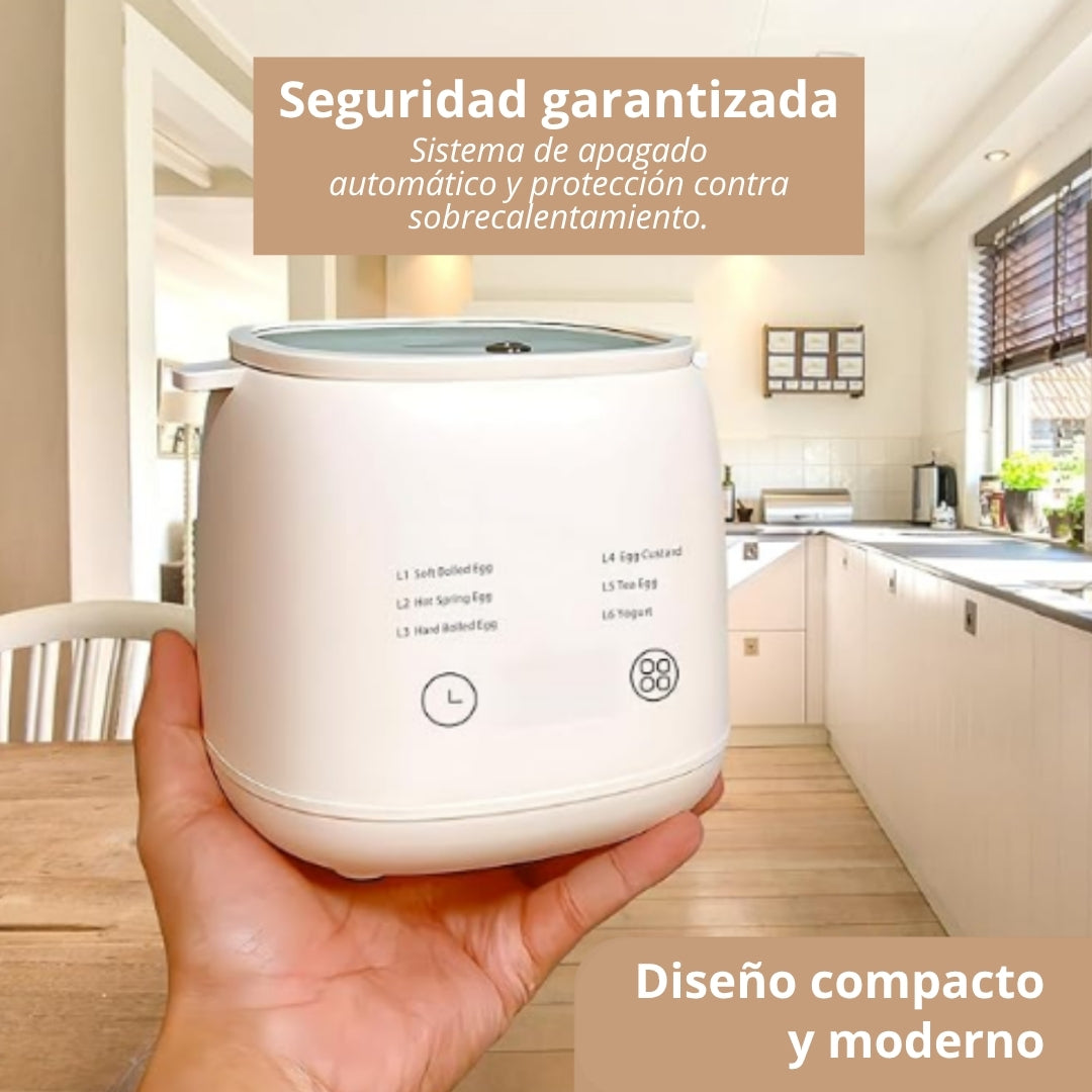 OLLA ELÉCTRICA DE HUEVOS TEMPORIZADOR