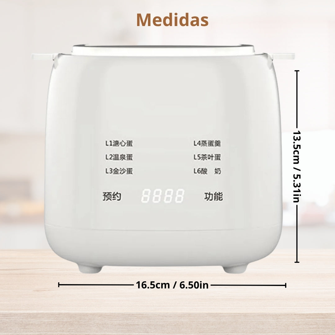 OLLA ELÉCTRICA DE HUEVOS TEMPORIZADOR